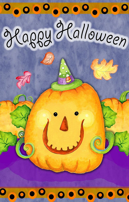 Happy Pumpkin Poster Print - Valarie Wade