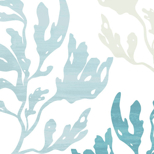 Seaweed  Blue 1 Poster Print - Kimberly Allen