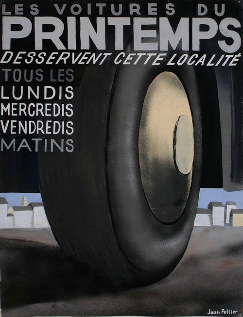 Printemps Tires Poster Print - Apple Collection Vintage