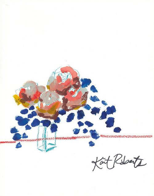 Kitchen Flowers Poster Print - Kait Roberts