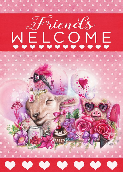 Dreaming of a Sweet Valentine Poster Print - Pike Art Sheena