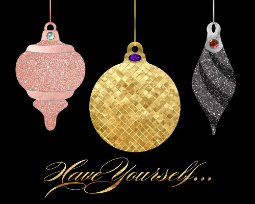 Park Avenue Luxe Ornaments semi-flat Poster Print - Tina Lavoie