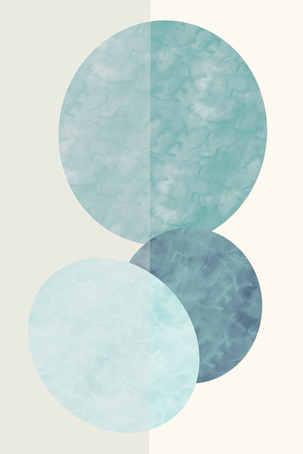 Circle Spilt I Poster Print - Design J:L