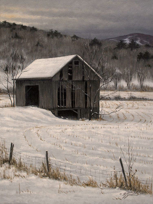 Roadside Barn Poster Print - Wilhelm Goebel
