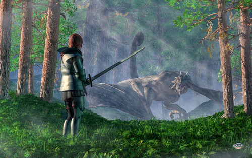 The Wyvern Poster Print - Daniel Eskridge