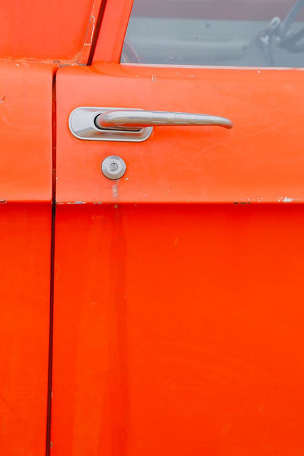 Vintage Red Car Door2 Poster Print - Vizvary Photography Susan