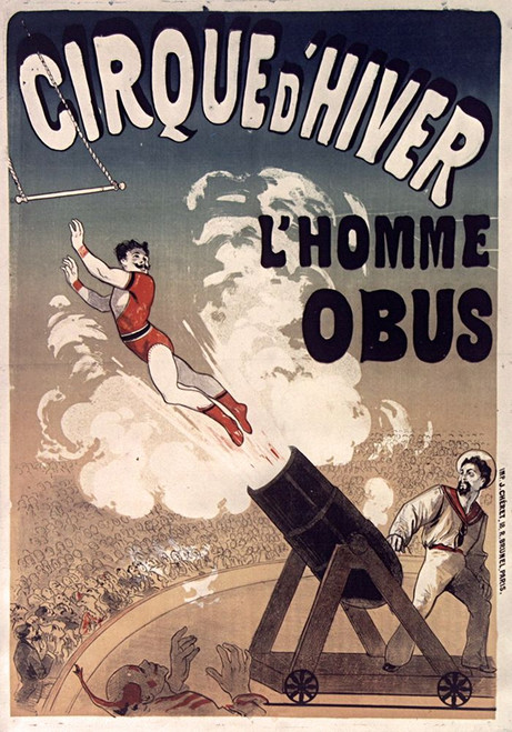 Cirque De Hiver Poster Print - Apple Collection Vintage
