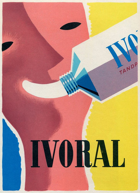 Ivoral Poster Print - Apple Collection Vintage