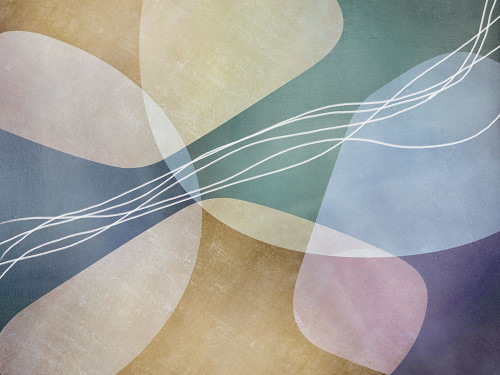 Colorful Organic Shapes 2 Poster Print - Epiphany Urban