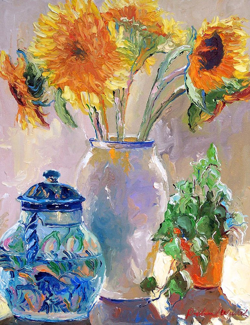 Sunflowers Poster Print - Richard Wallich