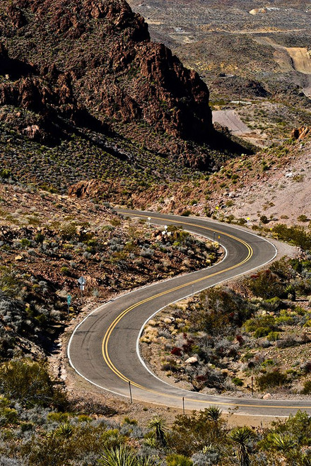 Kingman Curved Road Poster Print - Vizvary Photography Susan