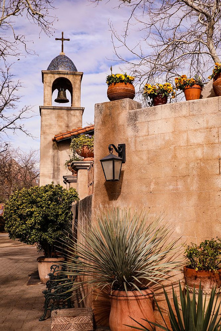 Sedona- Arizona. Tlaquepaque Chapel Poster Print - Jolly Sienda