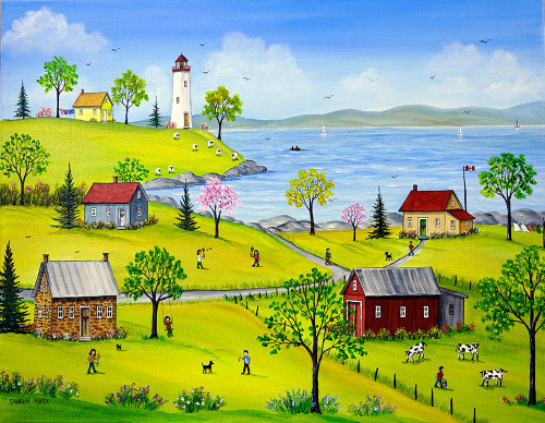 Summer Playtime Poster Print - Sharon Mark