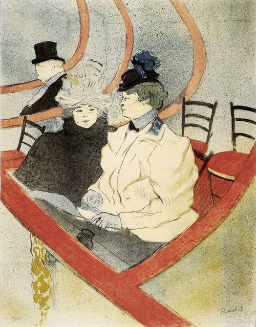 Lautrec - The Grand Lounge Poster Print - Apple Collection Vintage