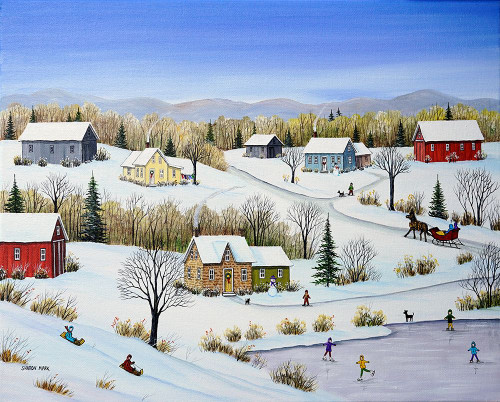 Majestic Winter Poster Print - Sharon Mark