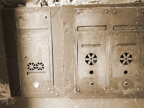 Vintage Gold Home Poster Print - Jamie Phillip