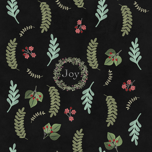 Holiday Botaical Pattern Poster Print - Tina Lavoie