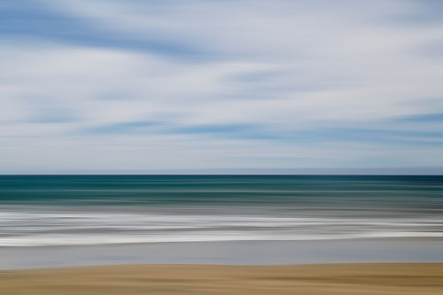 Ocean Blurs Poster Print - Vizvary Photography Susan