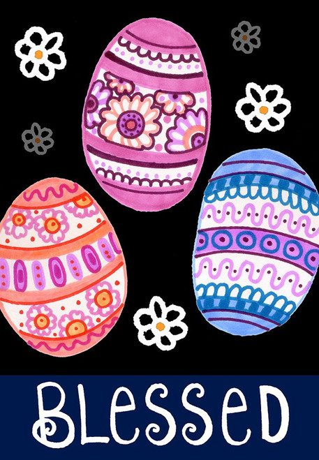 Blessed Easter Poster Print - Valarie Wade