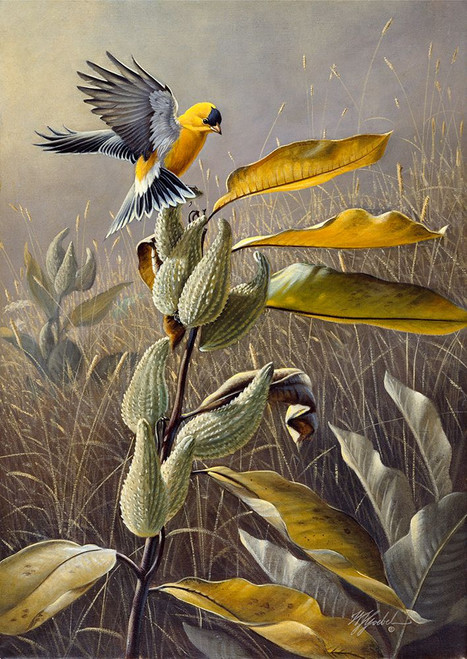 Meadow Gold Poster Print - Wilhelm Goebel