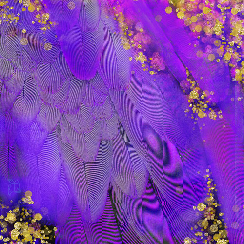 Mid-Summer Magik Purple Poster Print - Tina Lavoie