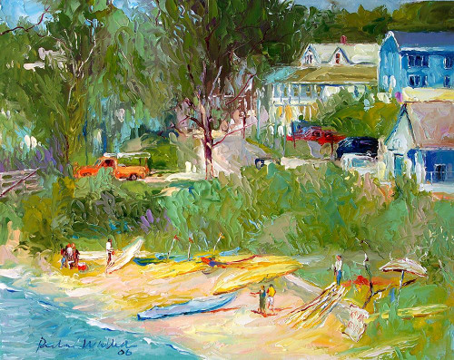 Kayak Poster Print - Richard Wallich