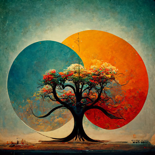 A002 Tree Of Life Poster Print - Ray Heere