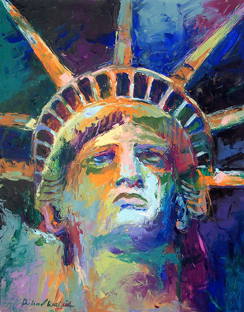 Statue Poster Print - Richard Wallich