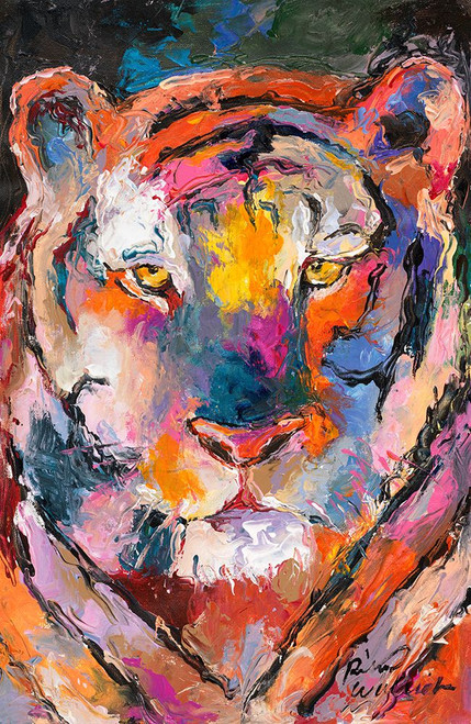 Tiger 1 Poster Print - Richard Wallich