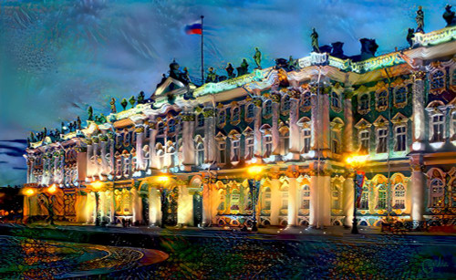Saint Petersburg Russia Hermitage Museum Poster Print - Pedro Gavidia