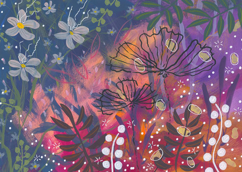 My Gardens Beauty Poster Print - Noble Fine Randy