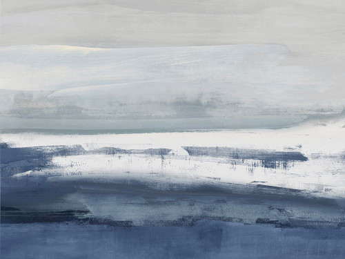 Vista Indigo Blue Poster Print - Jake Messina