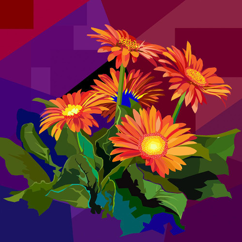 Flower Poster Print - Surapol Pansanit