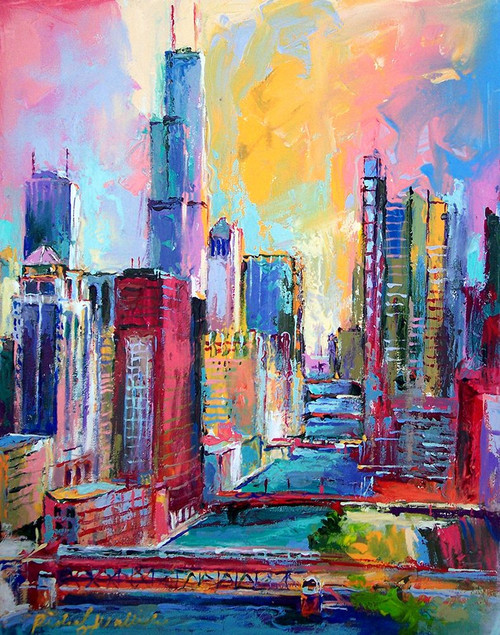 Chicago 3 Poster Print - Richard Wallich