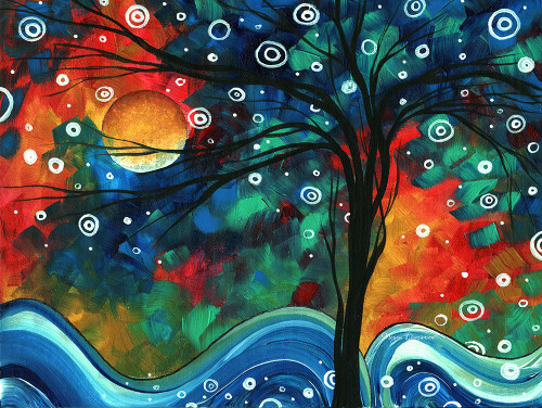 First Snow Fall Poster Print - Megan Duncanson