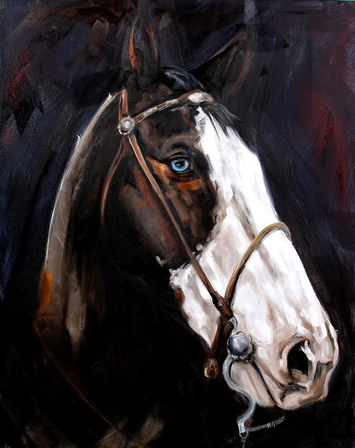 Bold Faced Poster Print - Renee Gould