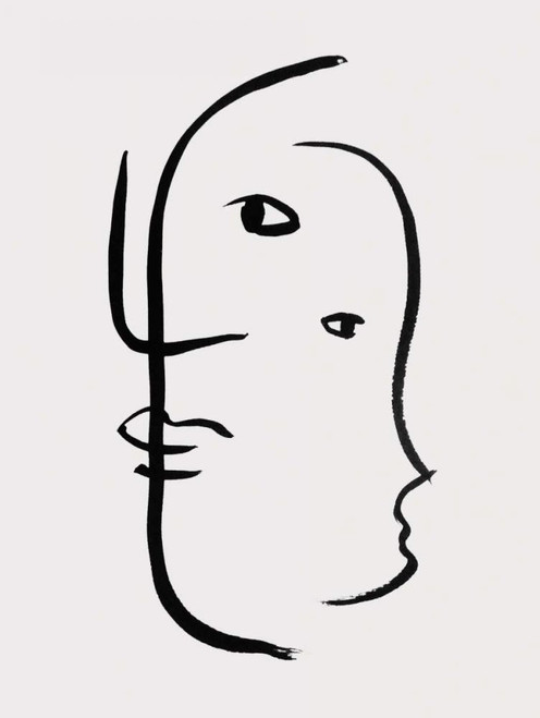 Braun Studio - Visages I Poster Print - Studio Braun
