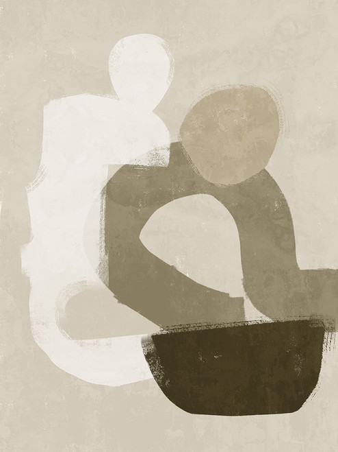 At Ease Dark Brown Poster Print - Road Urban