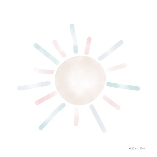 Watercolor Sun Poster Print - Susan Ball