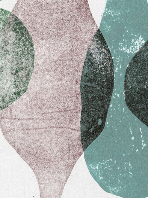 Vases 2 Teal Poster Print - Pernille Folcarelli
