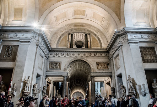 Splendid Vatican museum Poster Print - Mona Singh