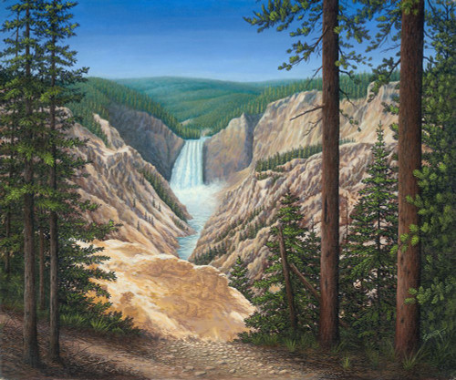 Lower Falls - Yellowstone Poster Print - Robert Wavra
