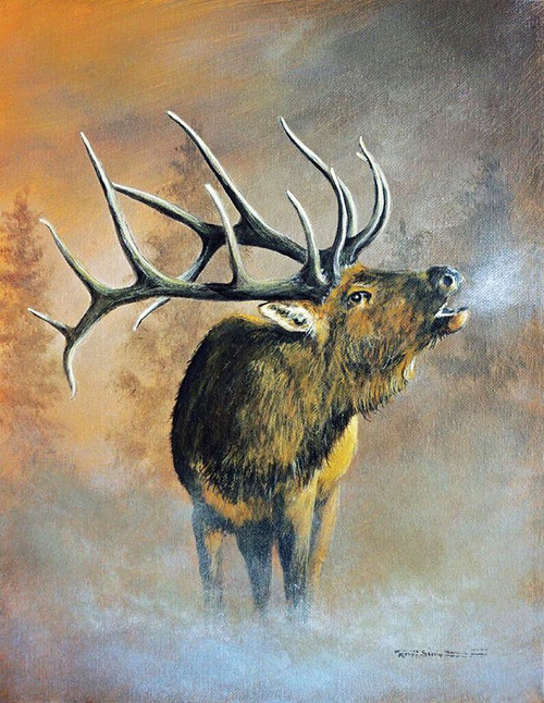 Elk Call Poster Print - Richard Summers