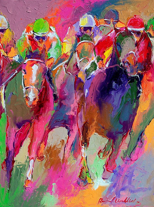 Race 5 Poster Print - Richard Wallich