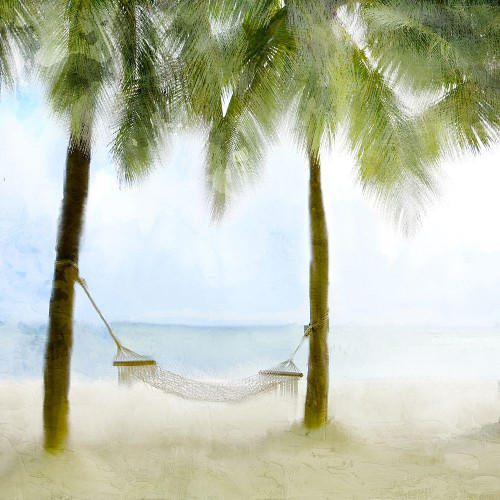 Nap On The Beach Poster Print - Kimberly Allen