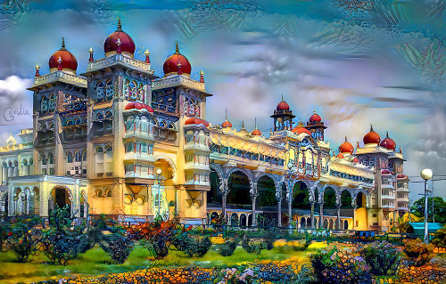 Mysore India Royal Palace Poster Print - Pedro Gavidia