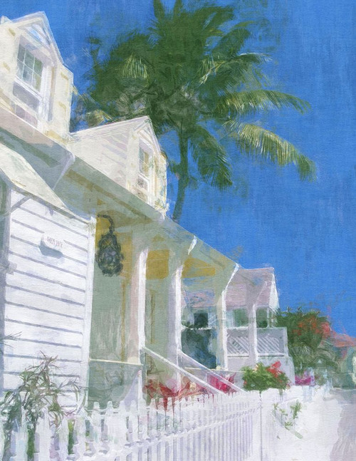 White Cottage Poster Print - Noah Bay