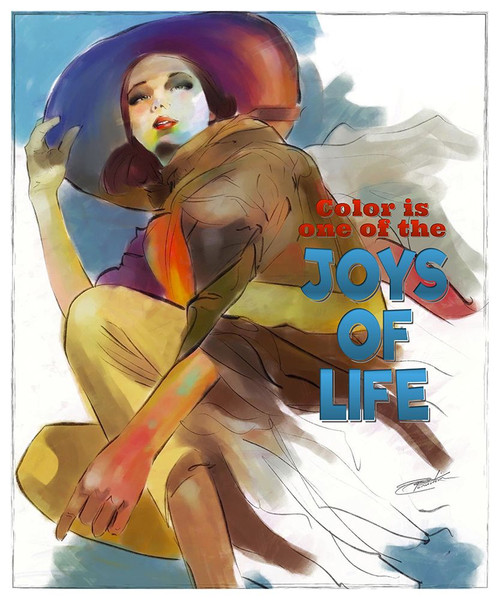 Joys Of Life Poster Print - TMBorenstein