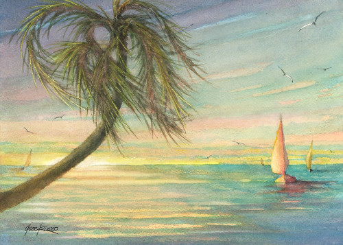 Wild And Windy Poster Print - Gene Rizzo