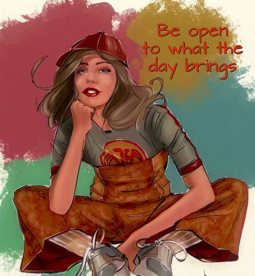 Be Open Poster Print - TMBorenstein